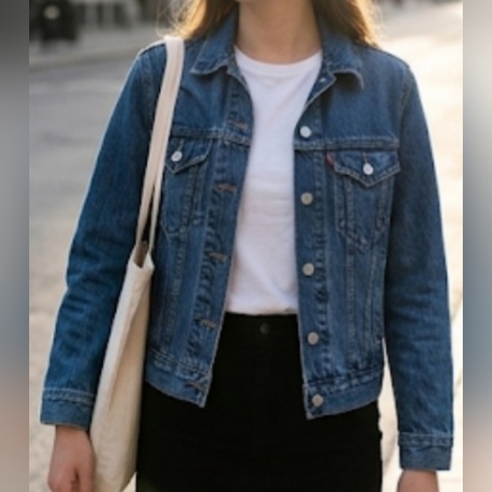 Levi's Classic Indigo Jean Jacket size:S